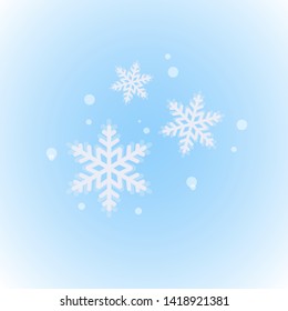  winter snow.  icon vector