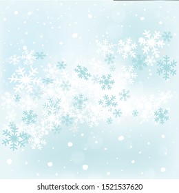 Invierno, nieve, con fondo azul,