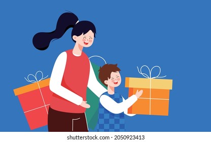 Winter snow scene solar terms illustration winter character outdoor event poster