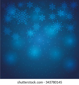Winter snow or snowflake design, vector illustration eps10