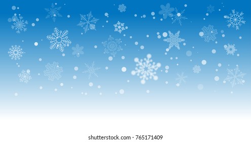 Winter Snow Vector Cosy Background