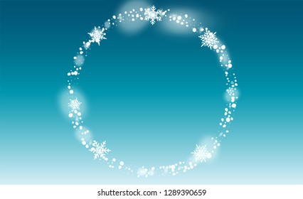 Winter Snowfall Background. Illustration for Winter Holiday Greetings. Realistic Falling Snow Background. Fantasy  Snowstorm Illustration Design.