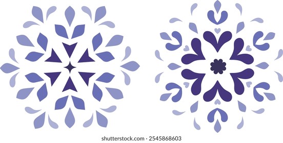 Winter snowflake, Christmas decortive element