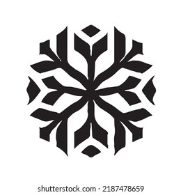 Winter Snowflake Decoation - Ink for Printing