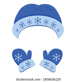 Winter snowflake headwear icon. Cartoon of winter snowflake headwear vector icon for web design isolated on white background