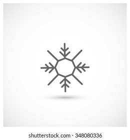 Winter snowflake Icon