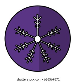 winter snowflake icon