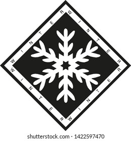 Winter snowflake icon. Isometric of winter snowflake icon vector illustration eps 10