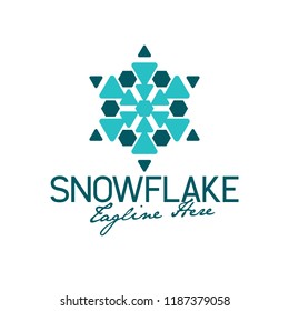 winter snowflake image logo