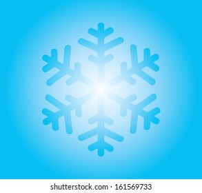 Winter Snowflake, the Symbol of Christmas