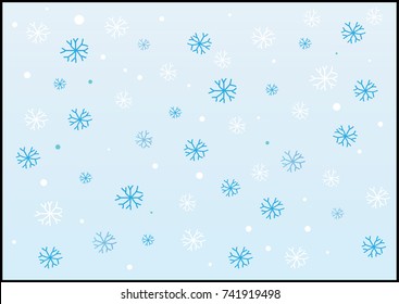 Winter and snowflakes background pattern.- Illustration
Snow, Christmas, Snowman, Christmas Decoration, Christmas Ornament