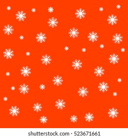 winter, snowflakes, background, wallpaper, vector icon, eps10