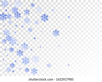 Winter snowflakes and circles border vector backdrop. Unusual gradient snow flakes isolated card background. New Year card border pattern template with cool snowflake shapes isolated.
