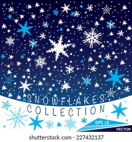 Winter Snowflakes Collection