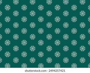 Winter snowflakes vector background. Christmas background