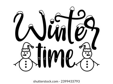 Winter Snowman Quote, Winter Saying, Tis The Season