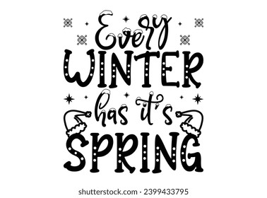 Winter Snowman Quote, Winter Saying, Tis The Season