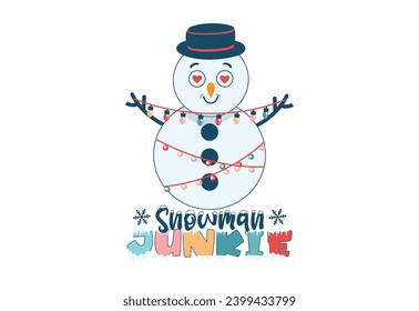 Winter Snowman Quote, Winter Saying, Tis The Season