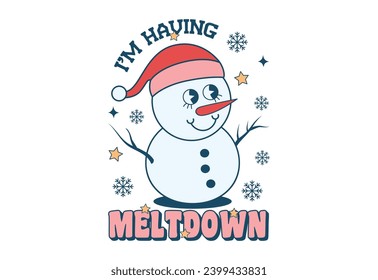 Winter Snowman Quote, Winter Saying, Tis The Season