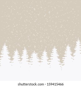 winter snowy background
