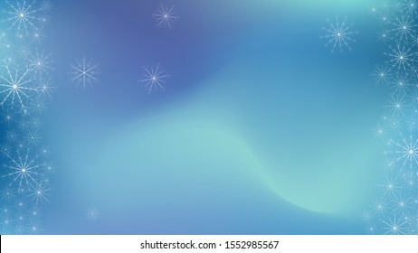 Winter snowy background. Concept design. Blue background. Xmas snow flake pattern. Winter season. Christmas greeting card. Magic concept. Merry christmas. Snowflake vector. Postcard design element