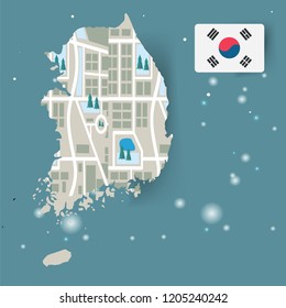 Winter South Korea