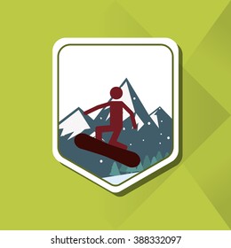 winter sport design 