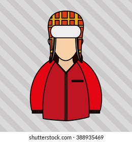 winter sport design 