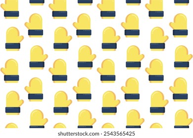 Winter sport equipment seamless pattern background