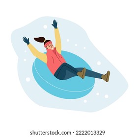 Winter sport at holidays and leisure concept