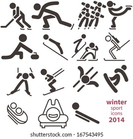 Winter Sport Icons 2014