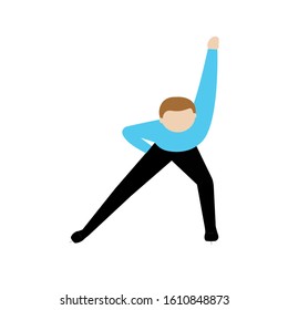Winter sport image. Recreation time - Vector illustration design