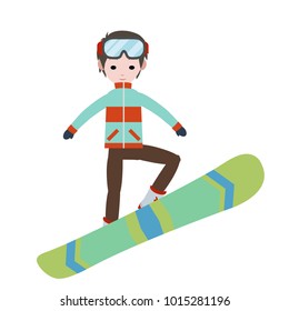 Winter sport player character