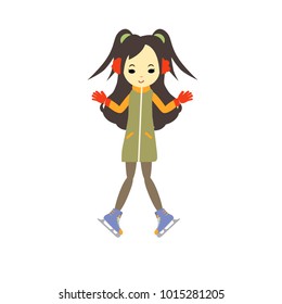 Winter sport player character
