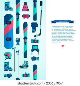 Winter sports collection