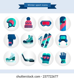 Winter Sports Icon Collection