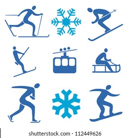 Winter Sports Icons