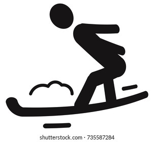 Winter Sports - Skiing - Icon