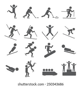 Winter Sports/Games Icons