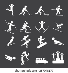 Winter Sports/Games Icons