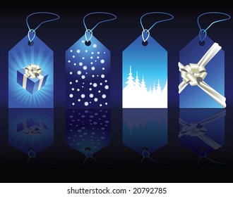 Winter sticker collection