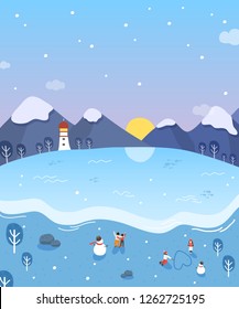 Winter Story Illustration