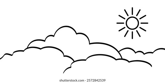 Winter, summer, temperature attention. All seasons weather icon, hot or cold sign. Sun, storm, snowflake and cloud with rain and moon icon. Weather forecast icon