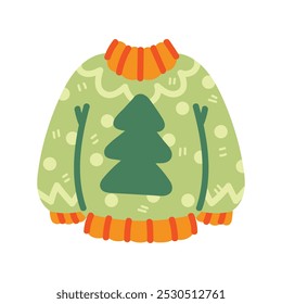 Winter Sweater Vector - 01