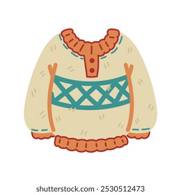 Winter Sweater Vector - 02