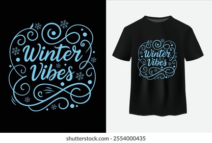 Winter t shirt design vector. winter weather. typography t shirt design.