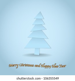 Winter theme, merry christmas card,  - illustration