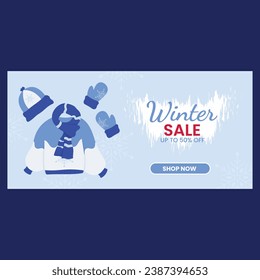 Winter theme vector arts. simple cute design art winter season vibes