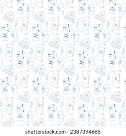 Winter theme vector arts. simple cute design art winter season vibes