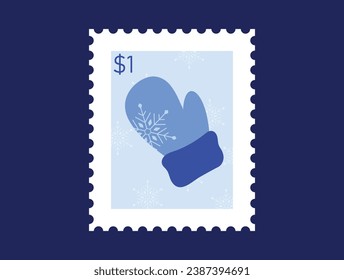 Winter theme vector arts. simple cute design art winter season vibes